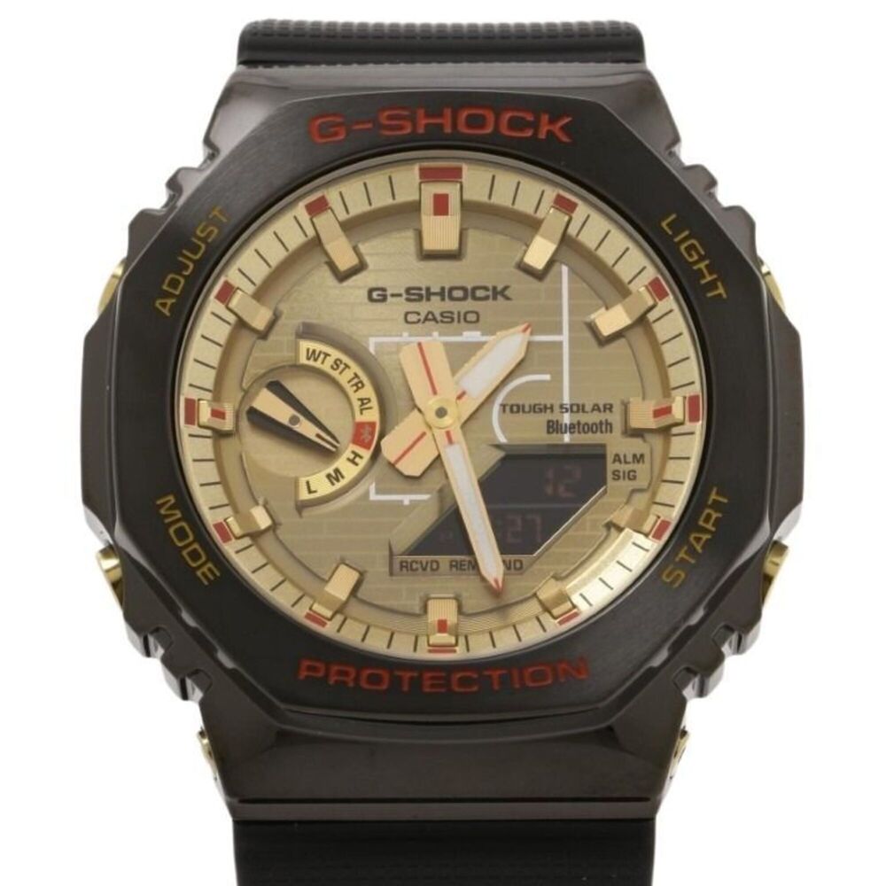 CASIO G-SHOCK Rui Hachimura Signature Model GBM-2100RH-1AJR Gold Black Resin ...